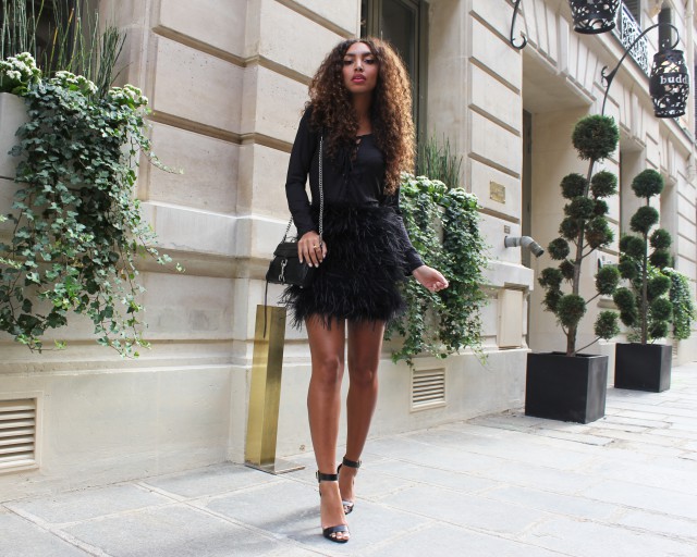 PARIS FASHION WEEK OUTFIT: ALL BLACK CLASSIC - FROM HATS TO HEELS